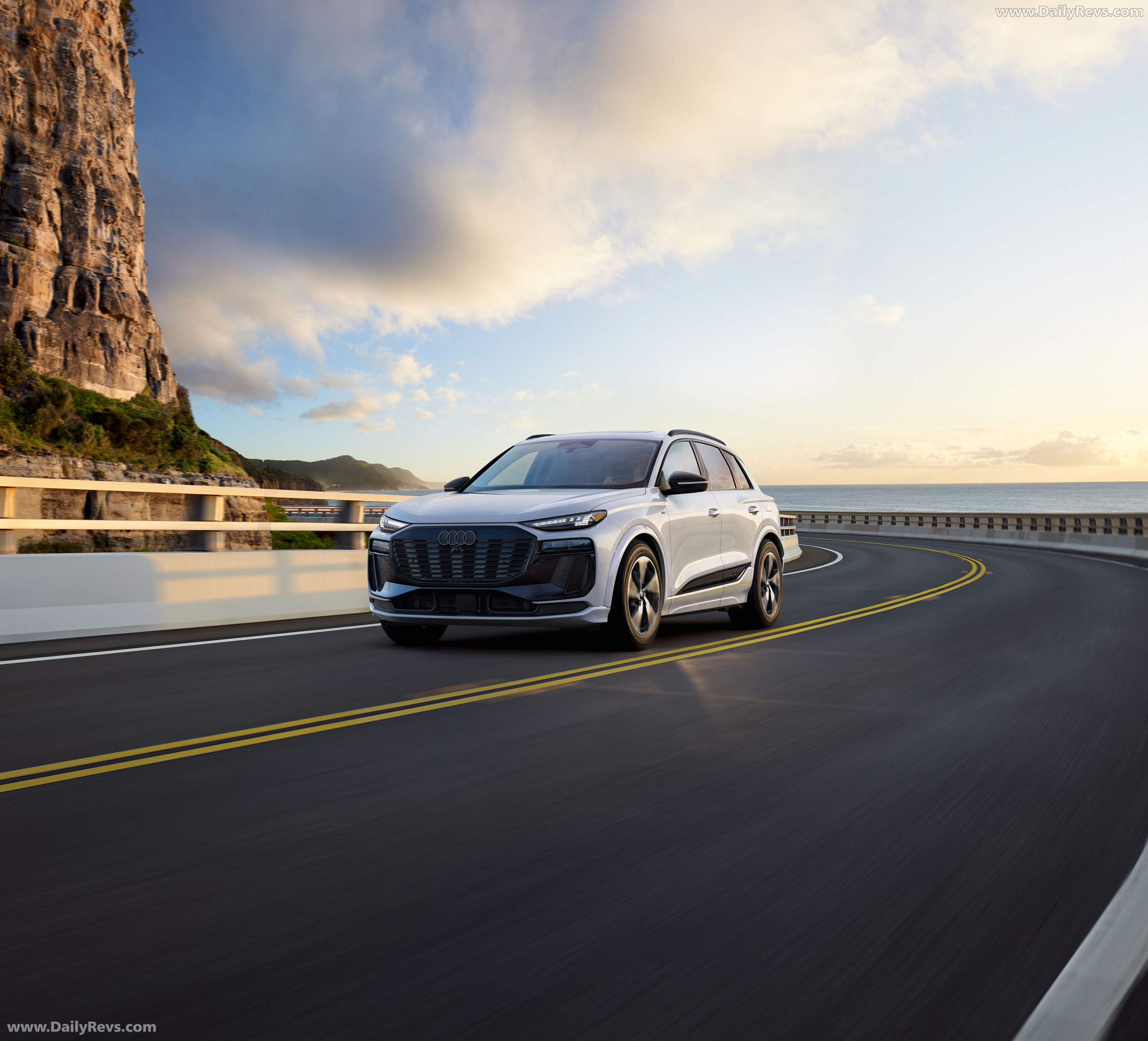 2027 Audi Q6 e-tron AU516 US Version Front View