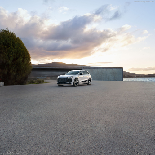 2027 Audi Q6 e-tron AU516 US Version Front View