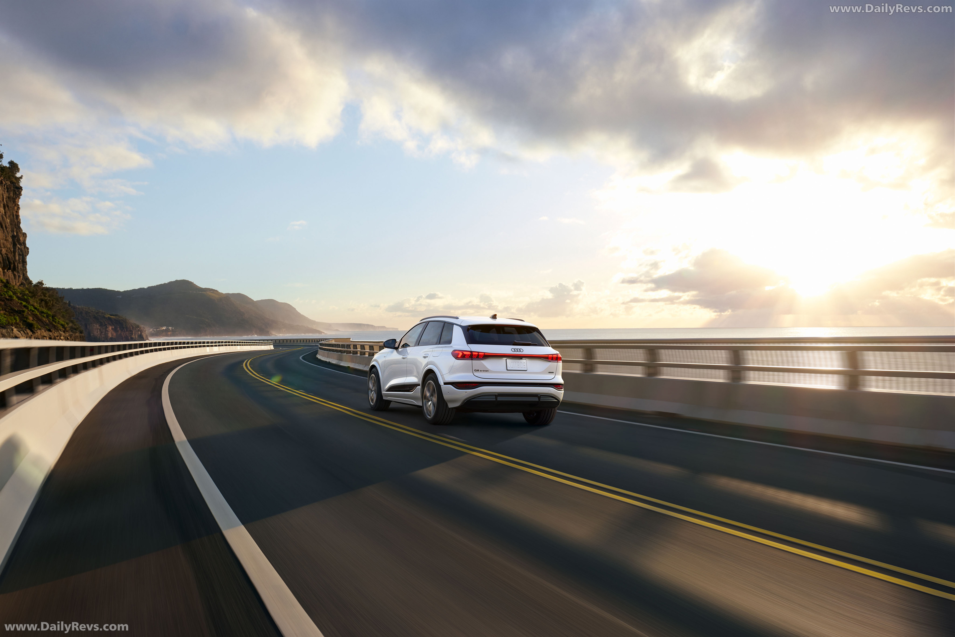 2027 Audi Q6 e-tron AU516 US Version Rear View