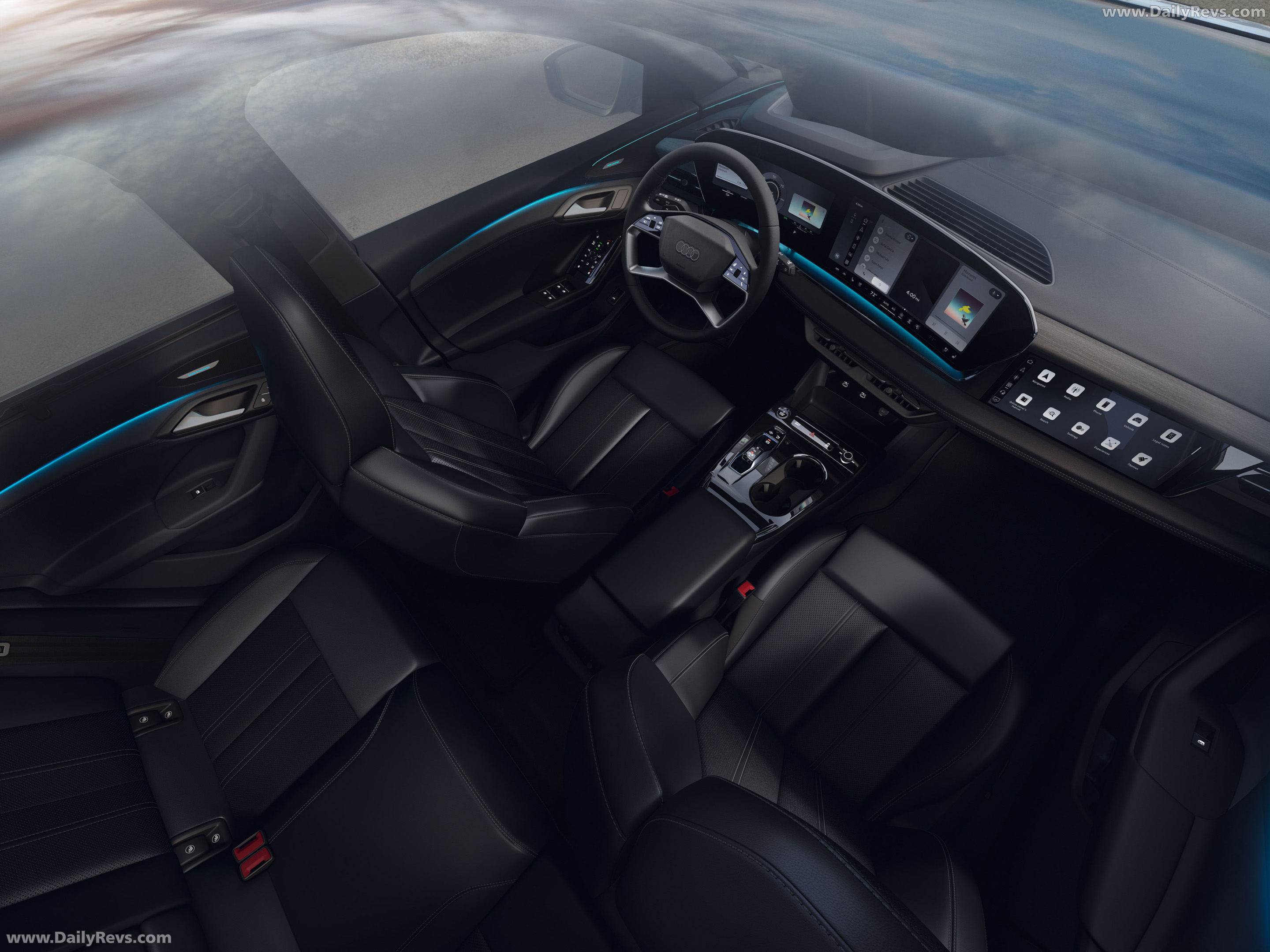 2027 Audi Q6 e-tron AU516 US Version Interior