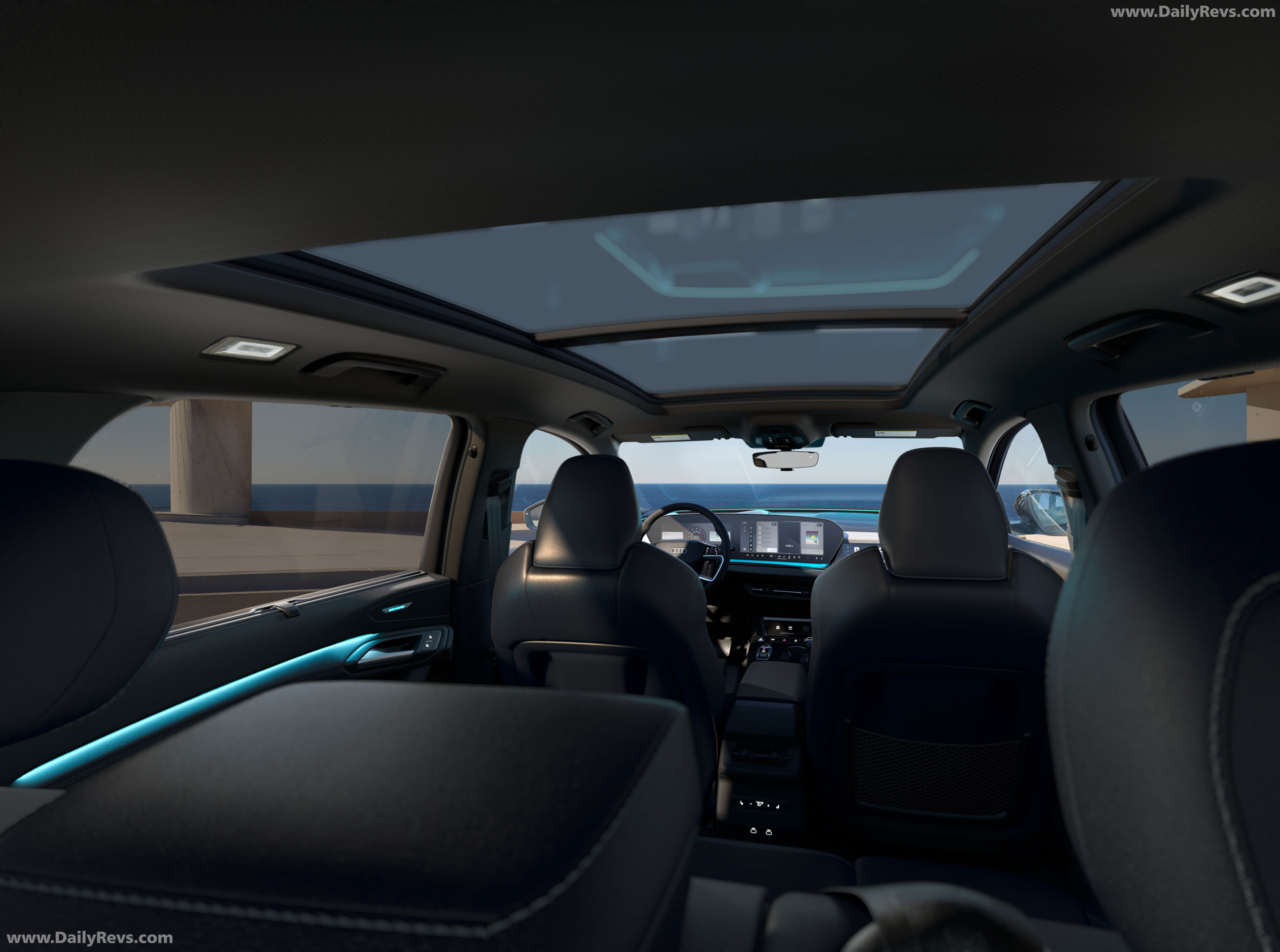 2027 Audi Q6 e-tron AU516 US Version Interior