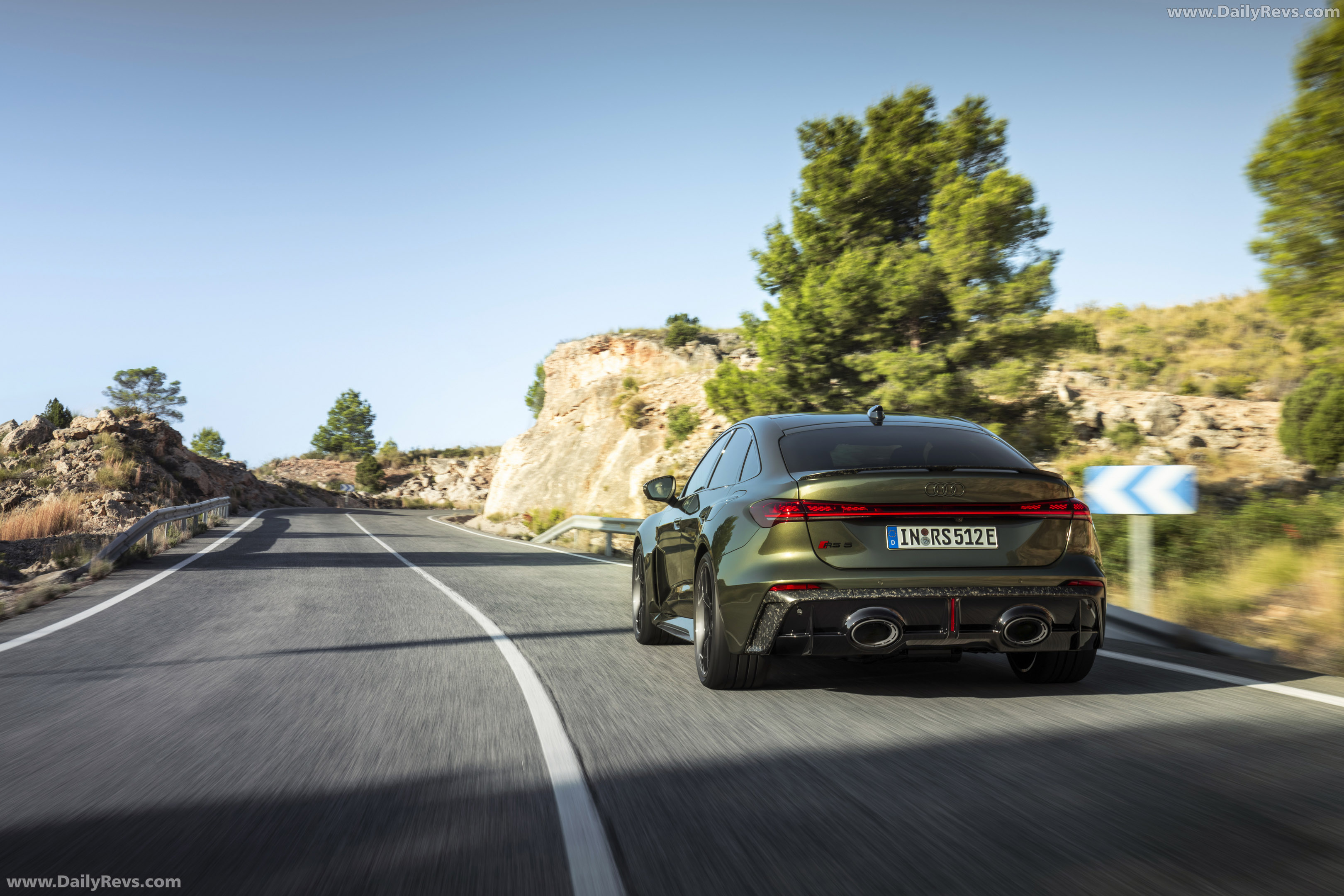 2027 Audi RS 5 Sedan B10 Rear View