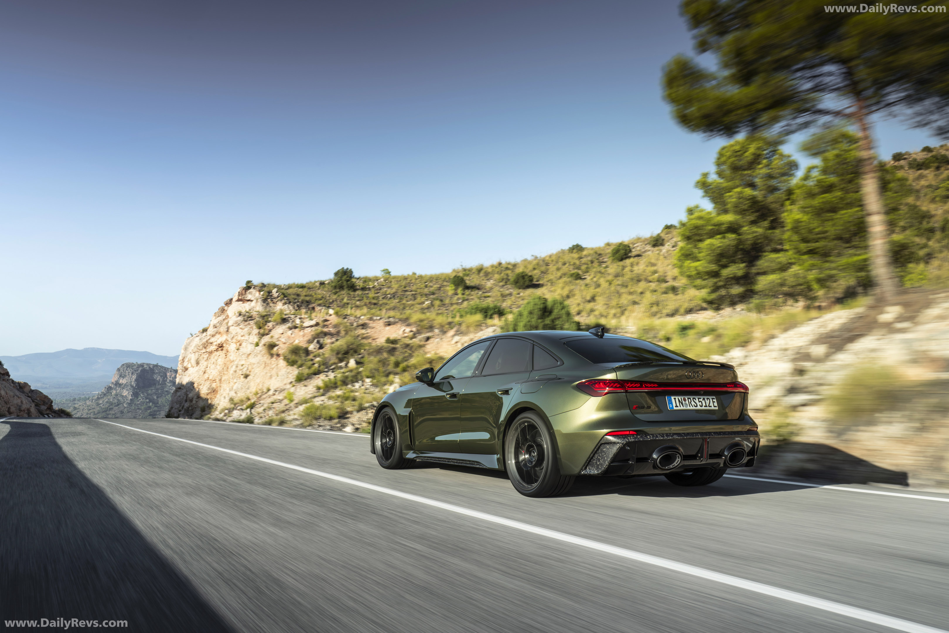2027 Audi RS 5 Sedan B10 Rear View