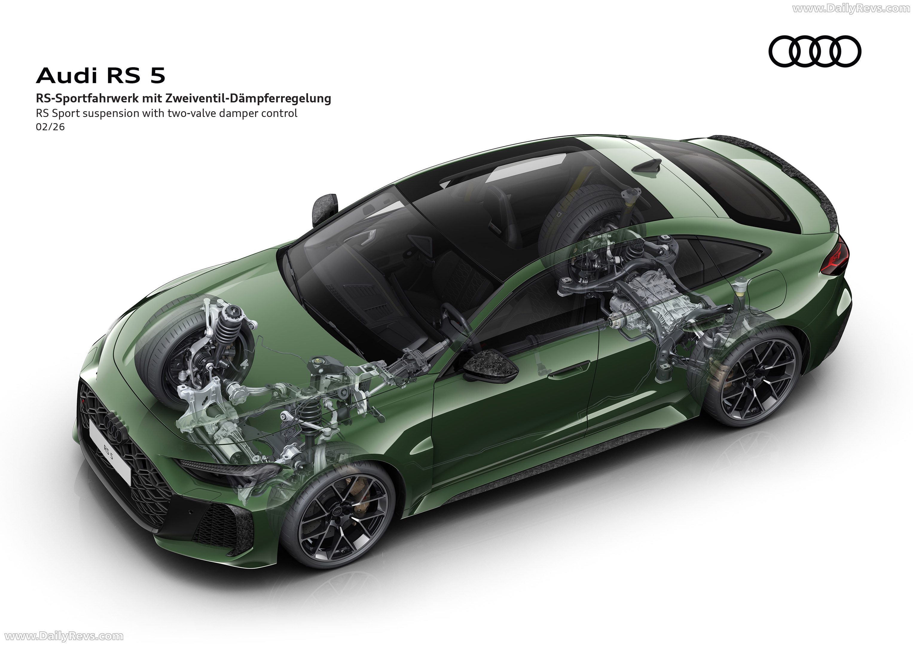 2027 Audi RS 5 Sedan B10 Engine