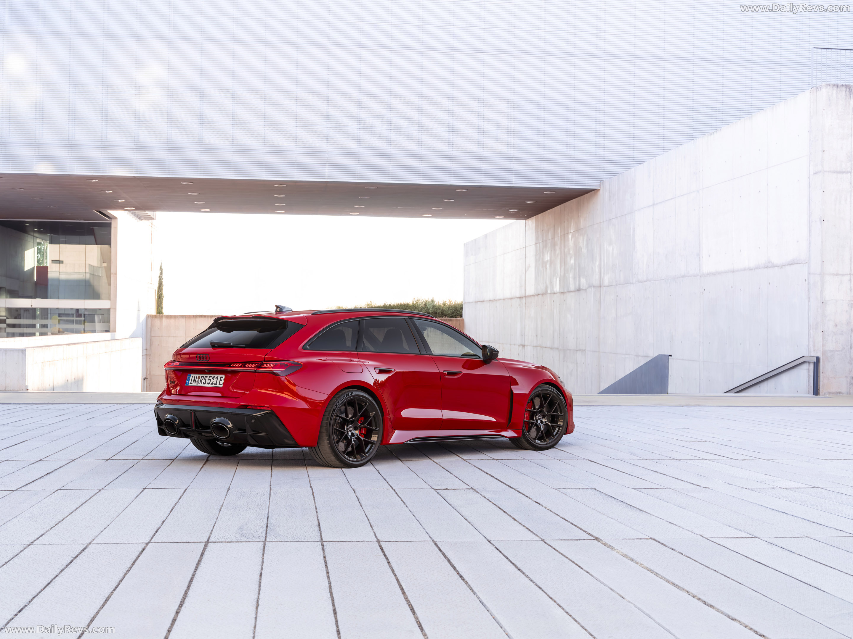 2027 Audi RS 5 Avant B10 Rear View