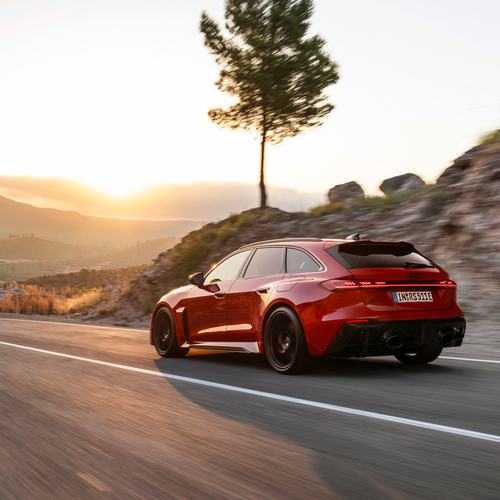 2027 Audi RS 5 Avant B10 Rear View