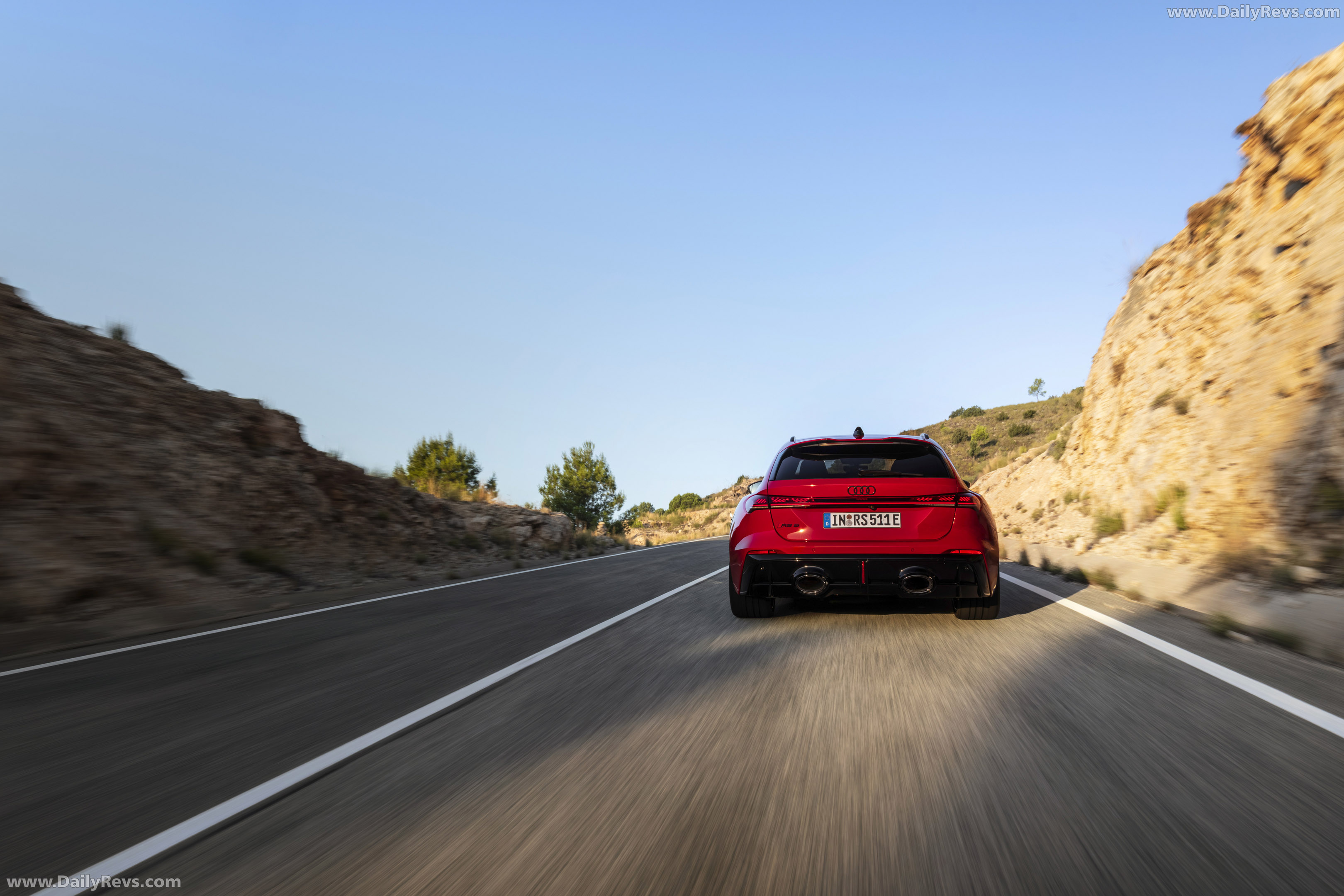 2027 Audi RS 5 Avant B10 Rear View