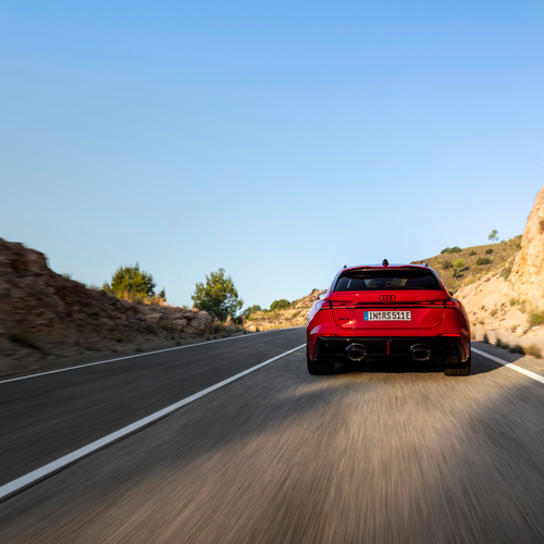 2027 Audi RS 5 Avant B10 Rear View