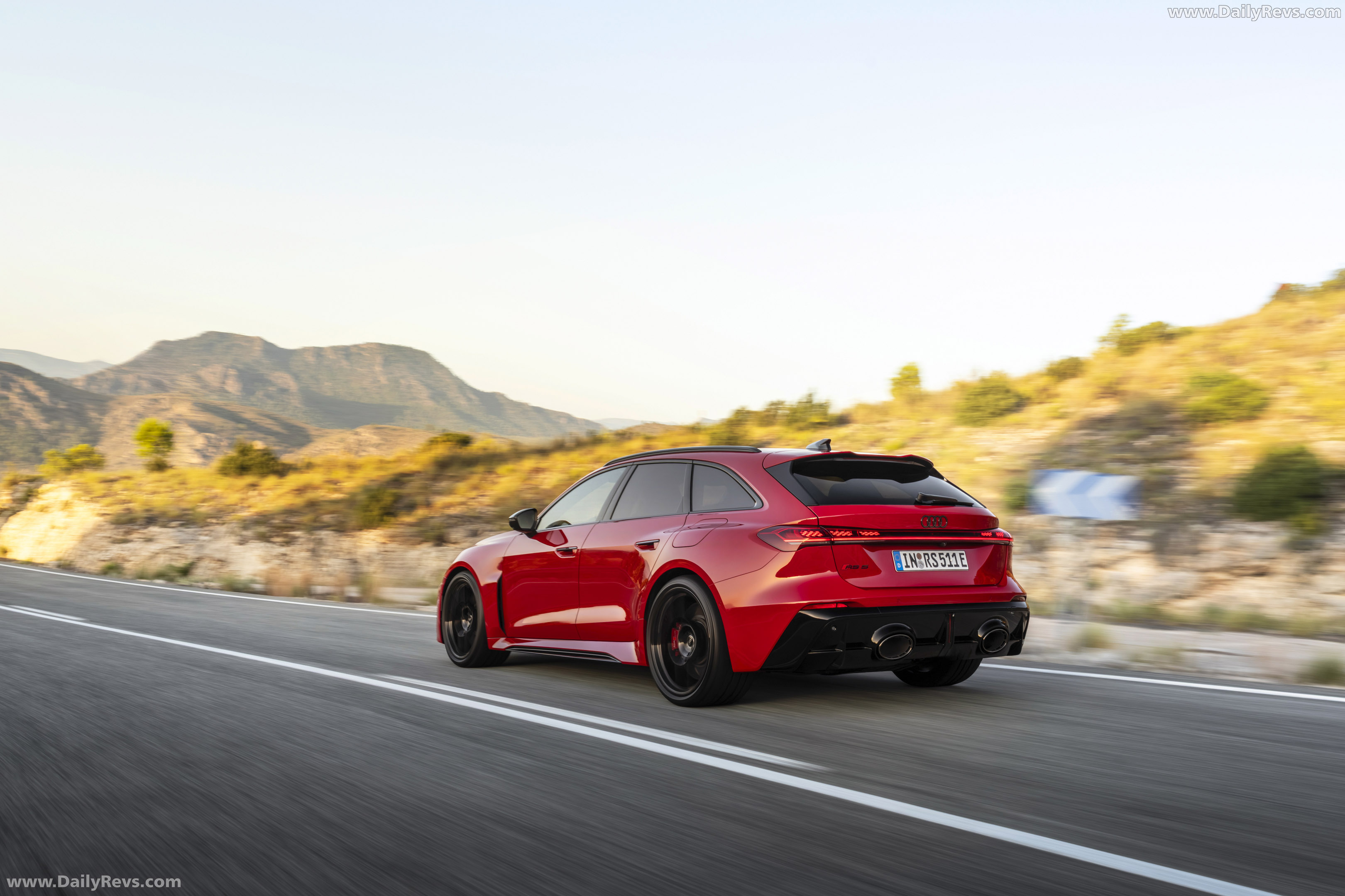 2027 Audi RS 5 Avant B10 Rear View
