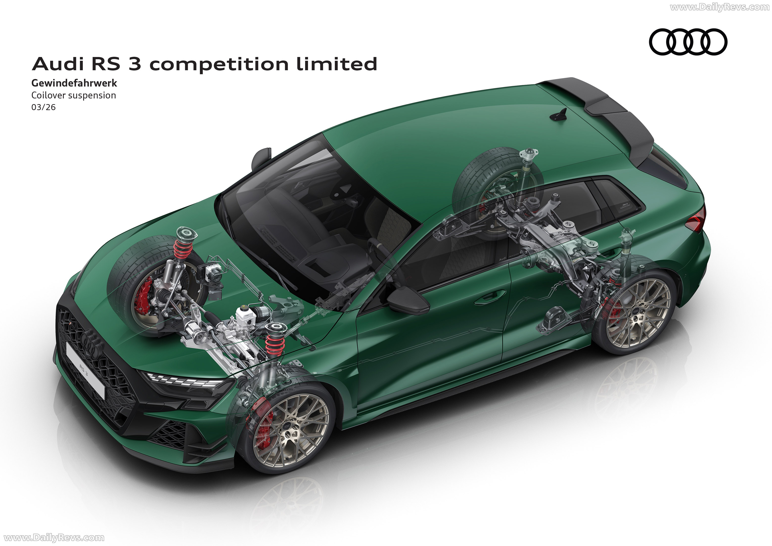 2027 Audi RS 3 Sportback Competition Limited 8Y Engine