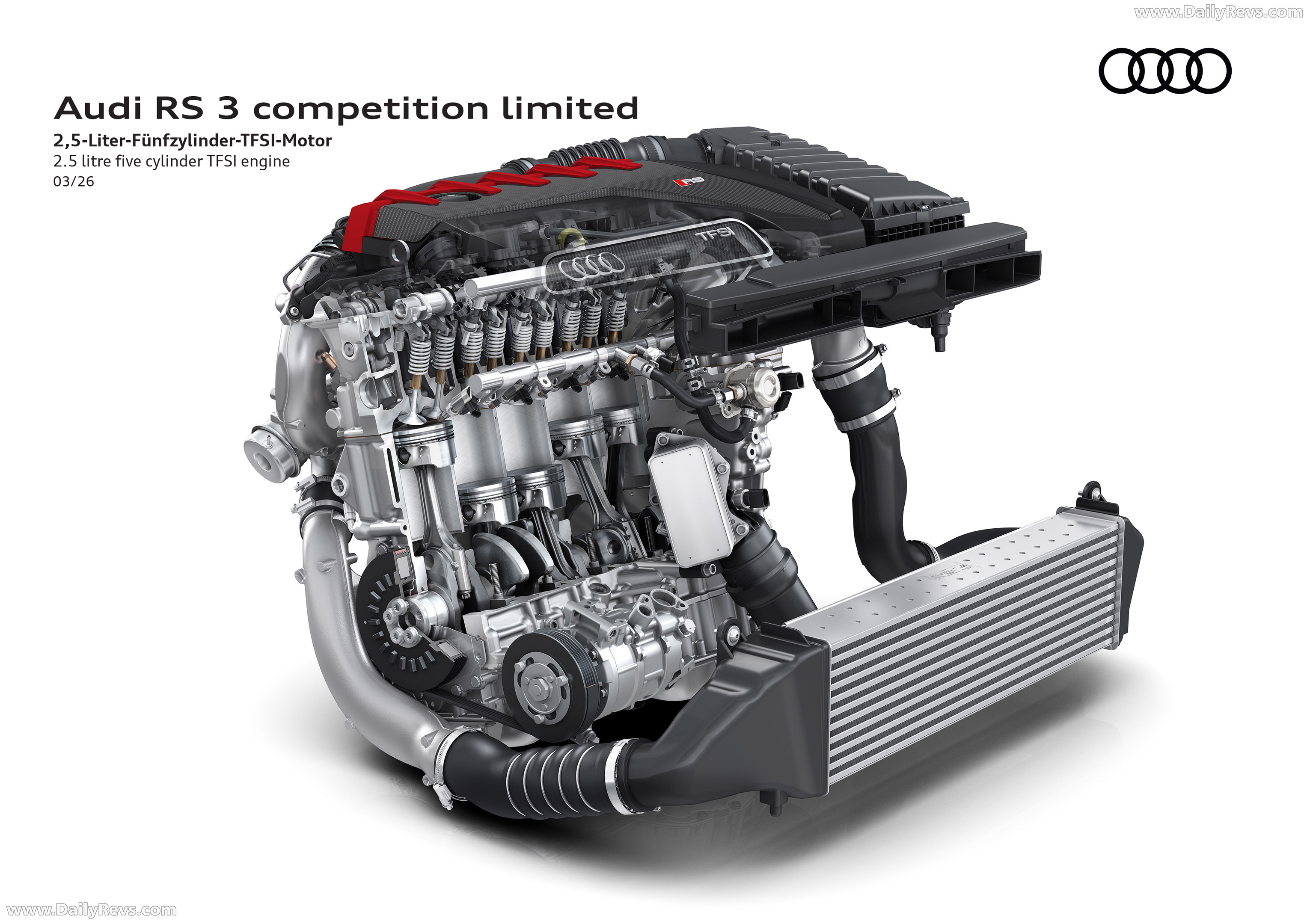 2027 Audi RS 3 Sportback Competition Limited 8Y Engine