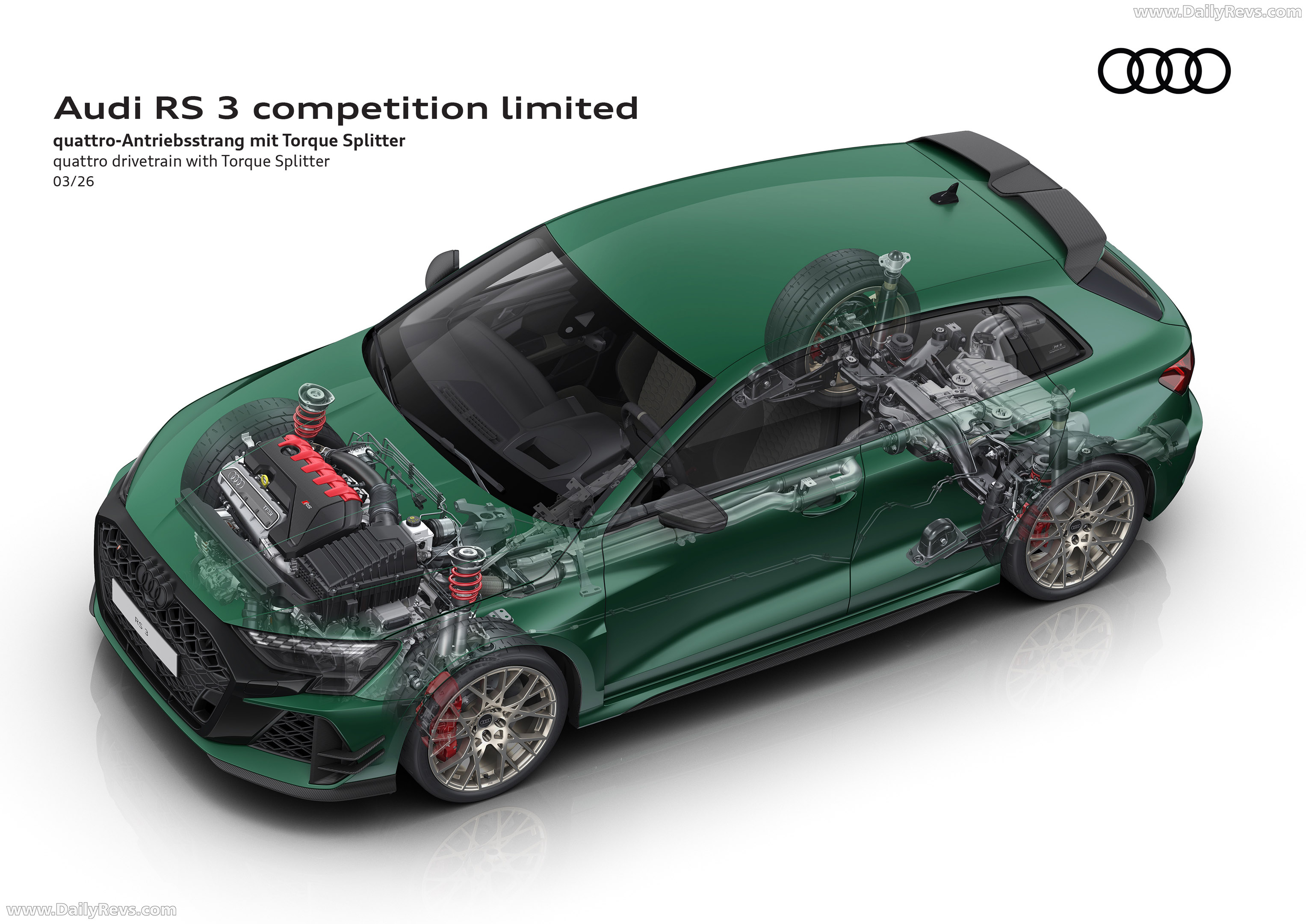 2027 Audi RS 3 Sedan Competition Limited 8Y Engine