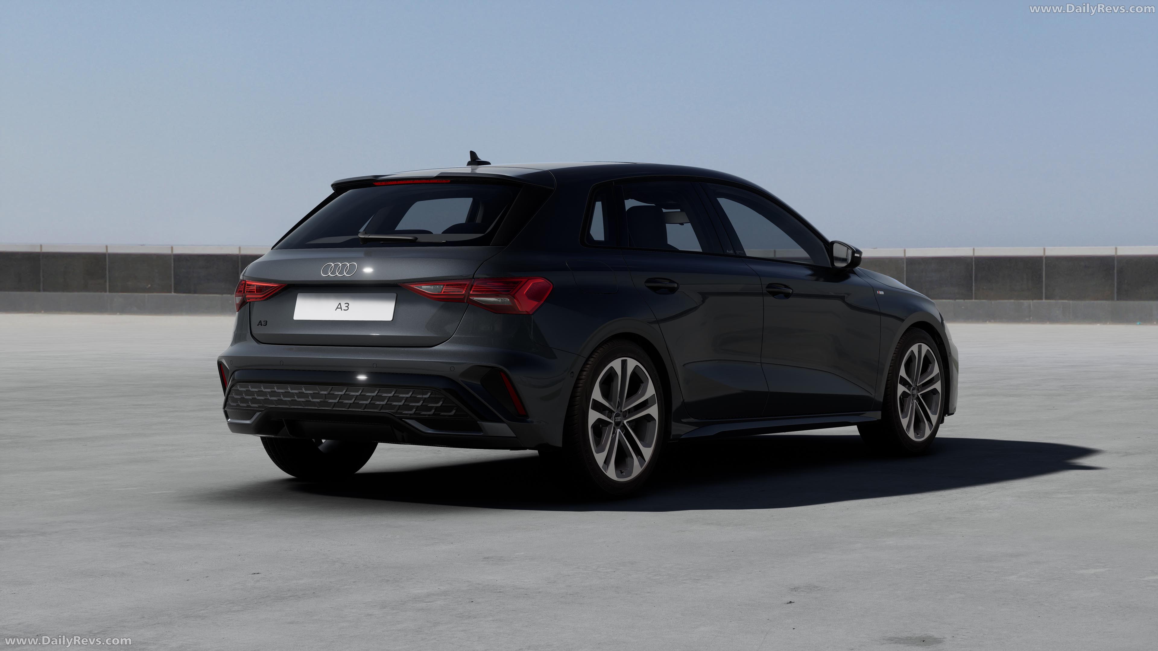 2026 Audi A3 Sportback S-line 8Y Rear View