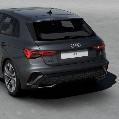 2026 Audi A3 Sportback S-line 8Y Rear View