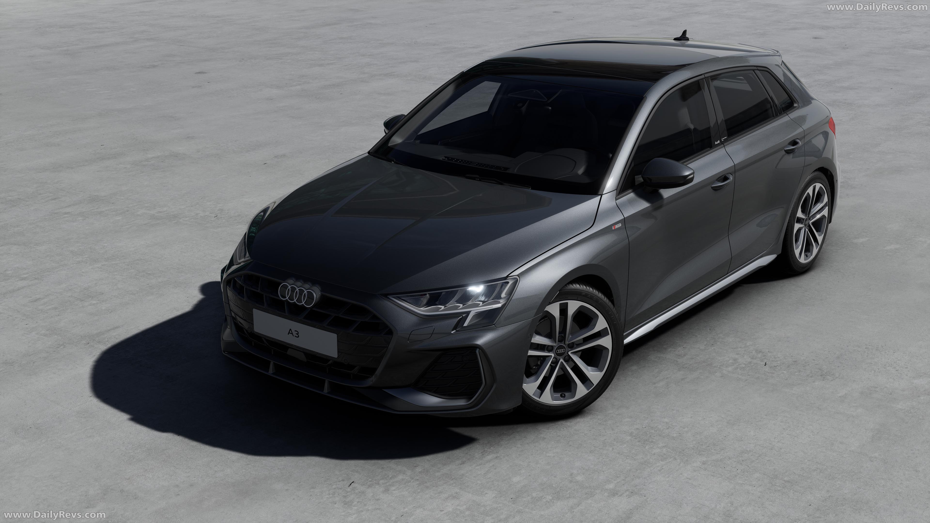 2026 Audi A3 Sportback S-line 8Y Top View