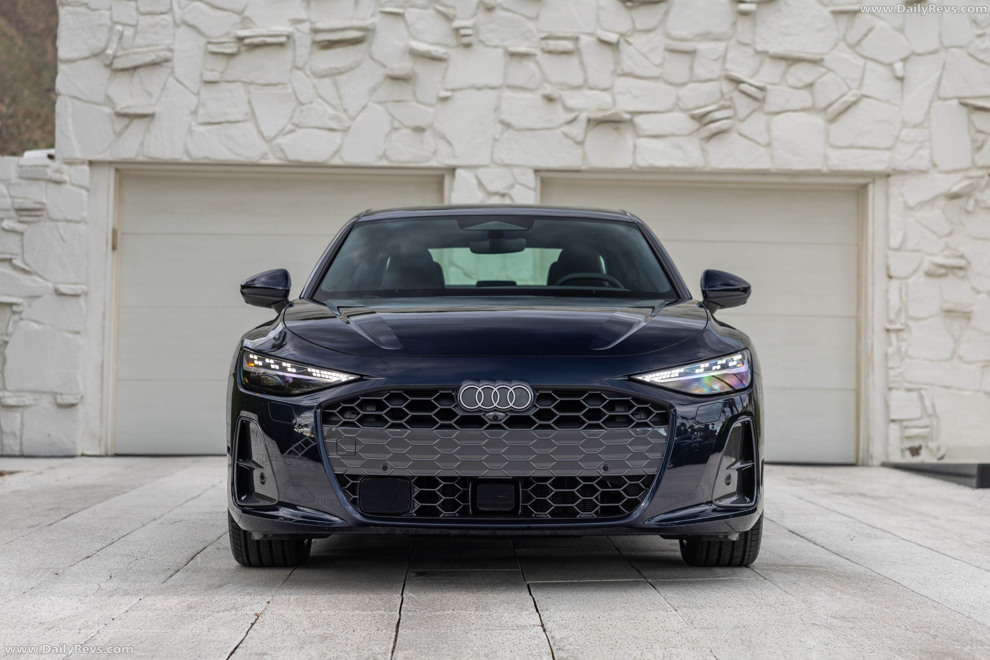 2026 Audi A6 TFSI Sedan C9 Firmament Blue Front View