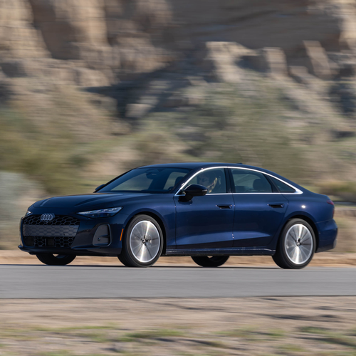 2026 Audi A6 TFSI Sedan C9 Firmament Blue Front View