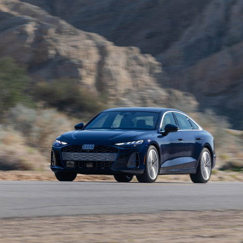 2026 Audi A6 TFSI Sedan C9 Firmament Blue Front View