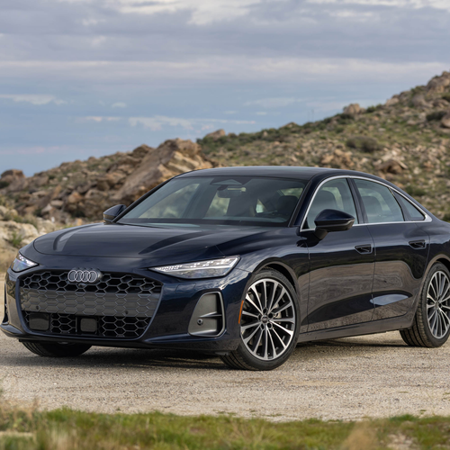 2026 Audi A6 TFSI Sedan C9 Firmament Blue Front View