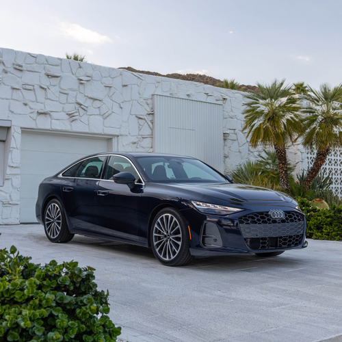 2026 Audi A6 TFSI Sedan C9 Firmament Blue Front View