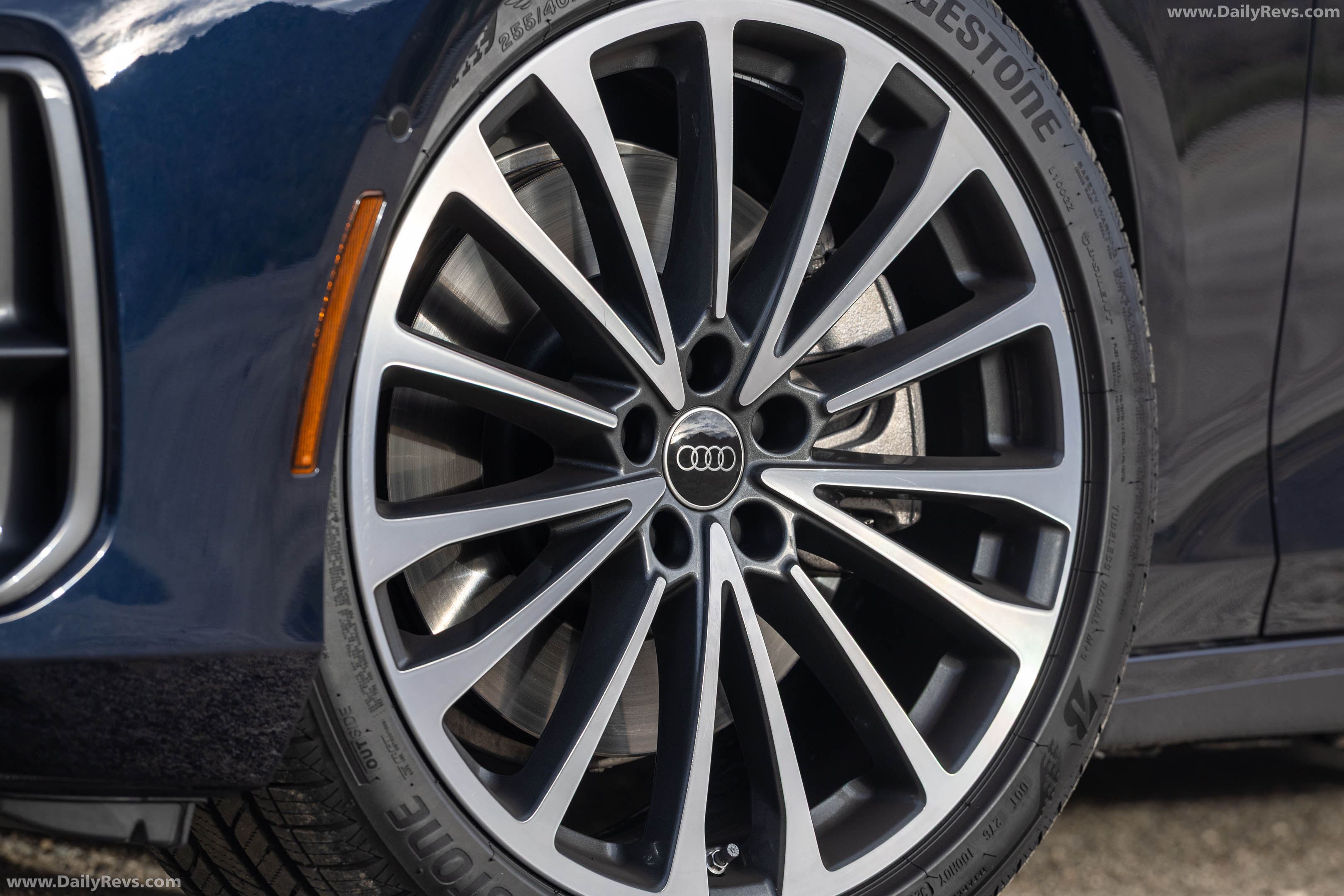 2026 Audi A6 TFSI Sedan C9 Firmament Blue Exterior