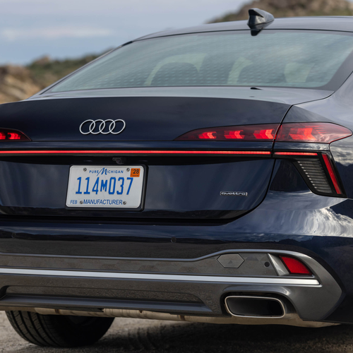 2026 Audi A6 TFSI Sedan C9 Firmament Blue Exterior