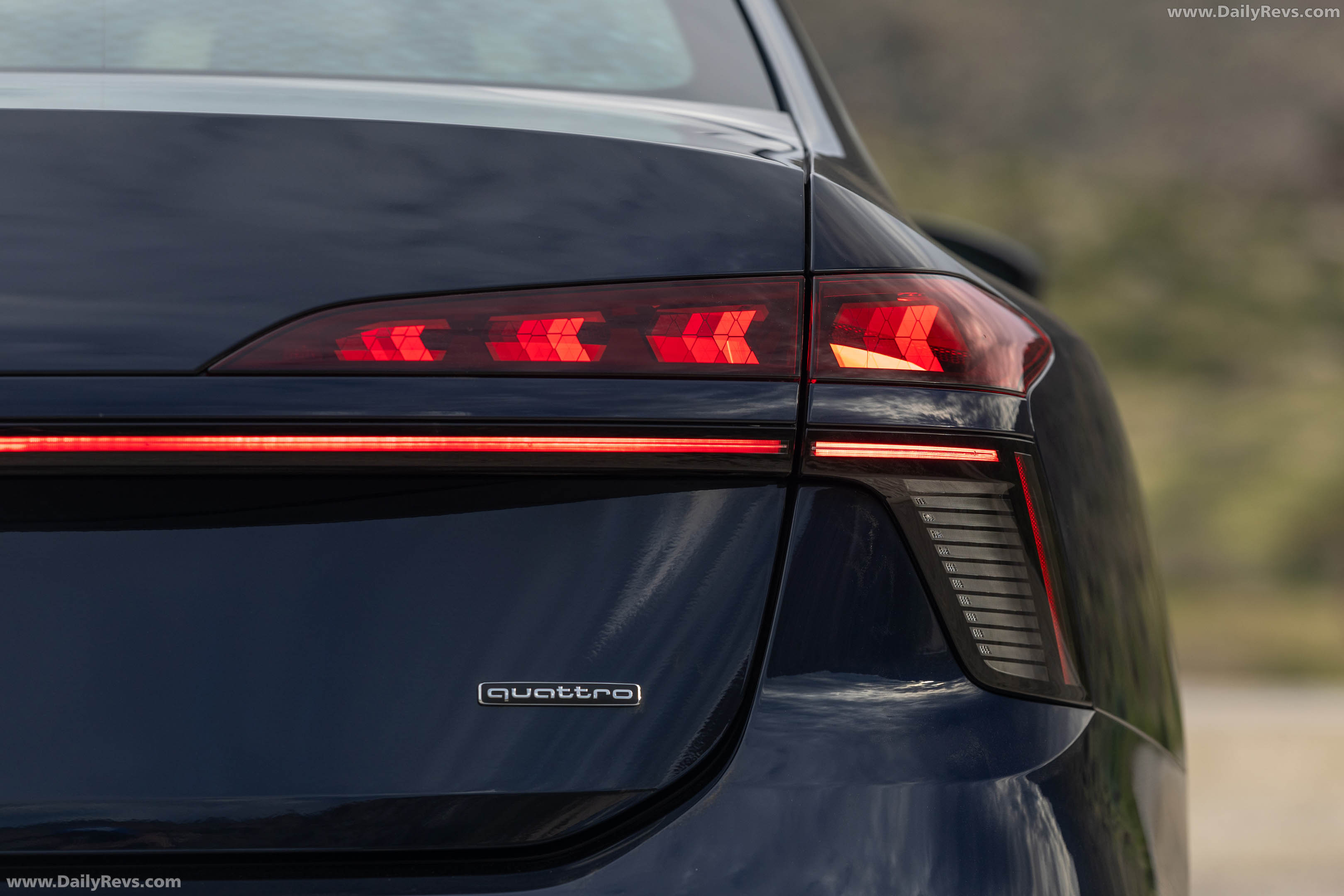 2026 Audi A6 TFSI Sedan C9 Firmament Blue Exterior