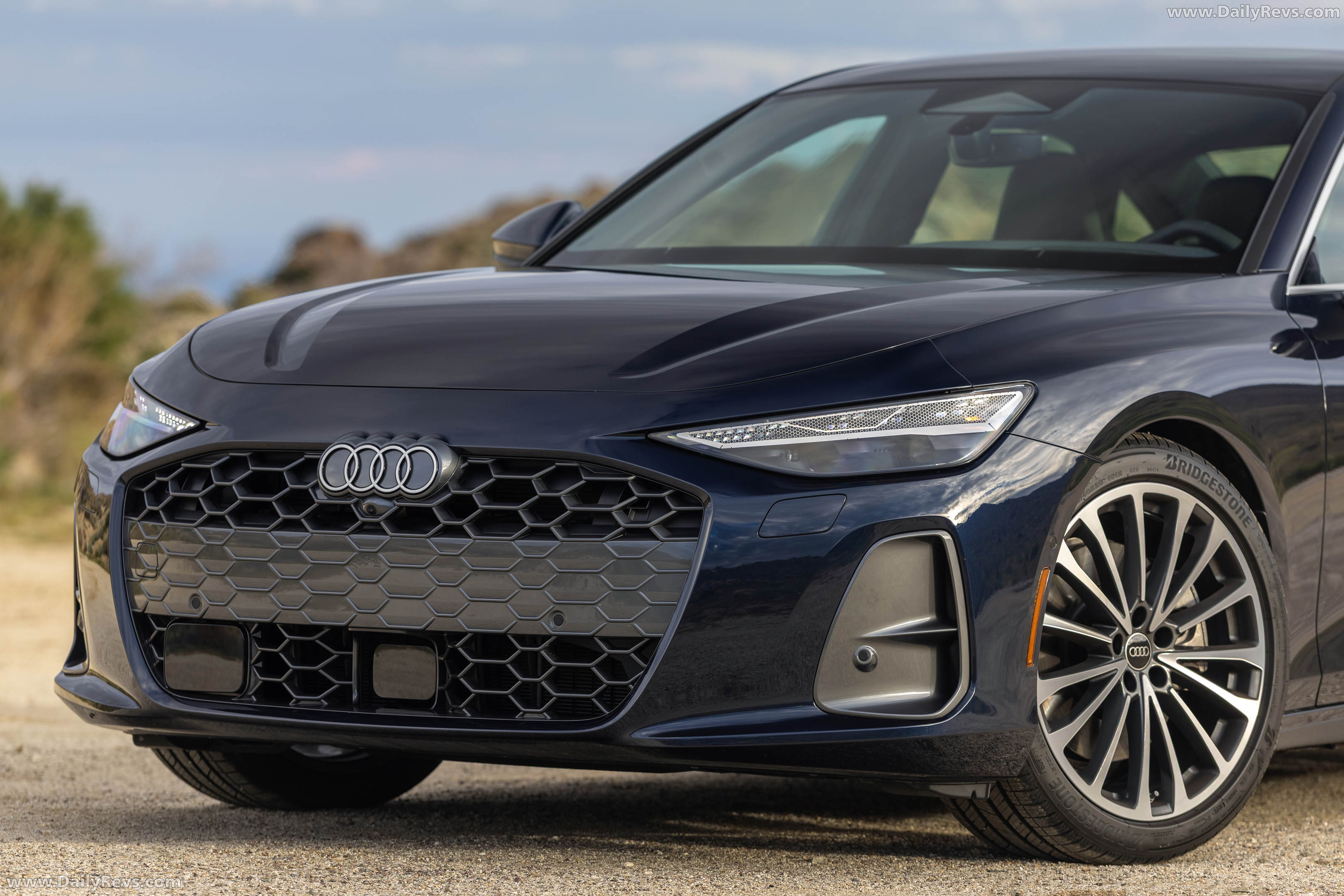 2026 Audi A6 TFSI Sedan C9 Firmament Blue Exterior