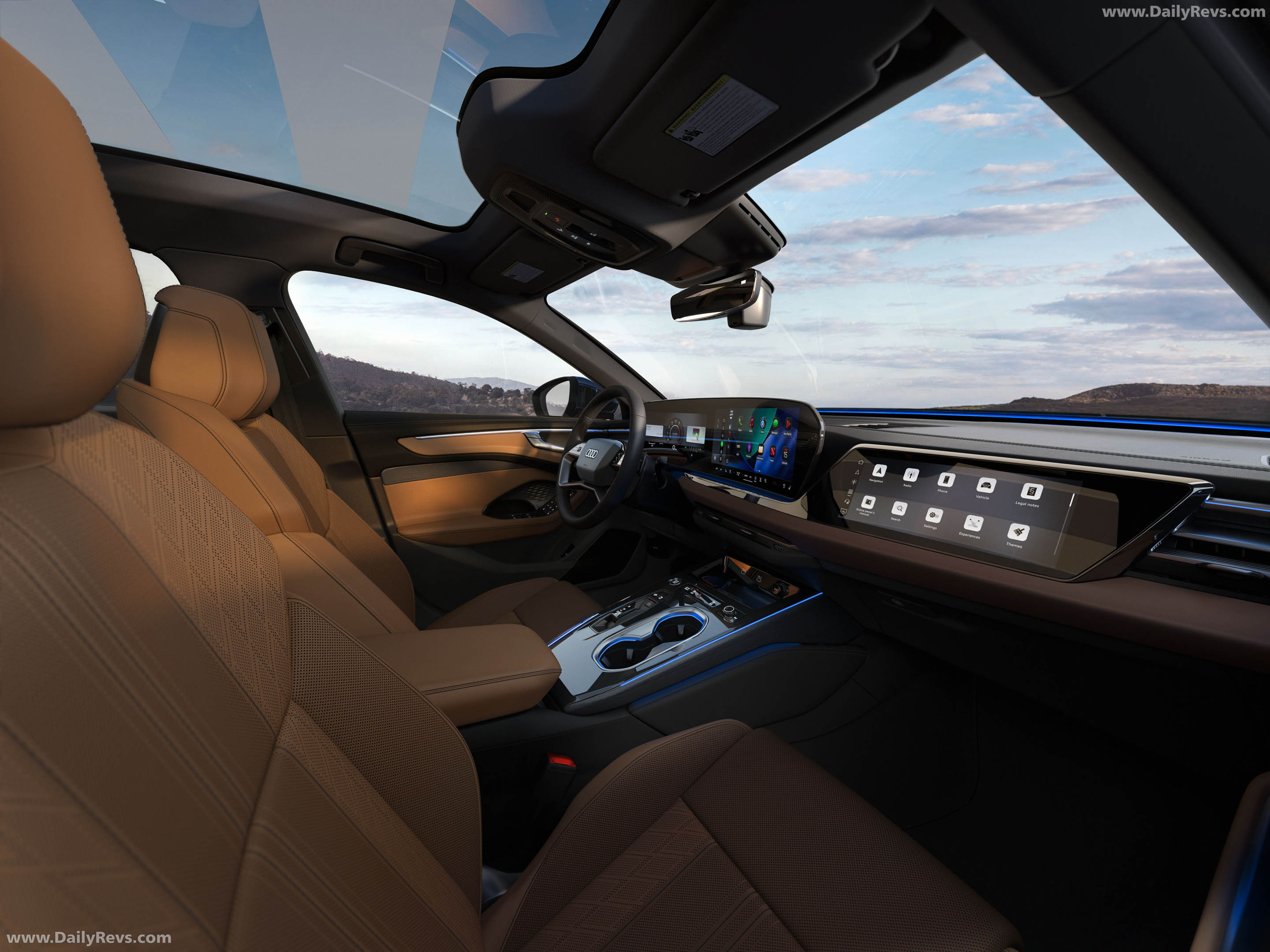 2026 Audi A6 TFSI Sedan C9 Firmament Blue Interior