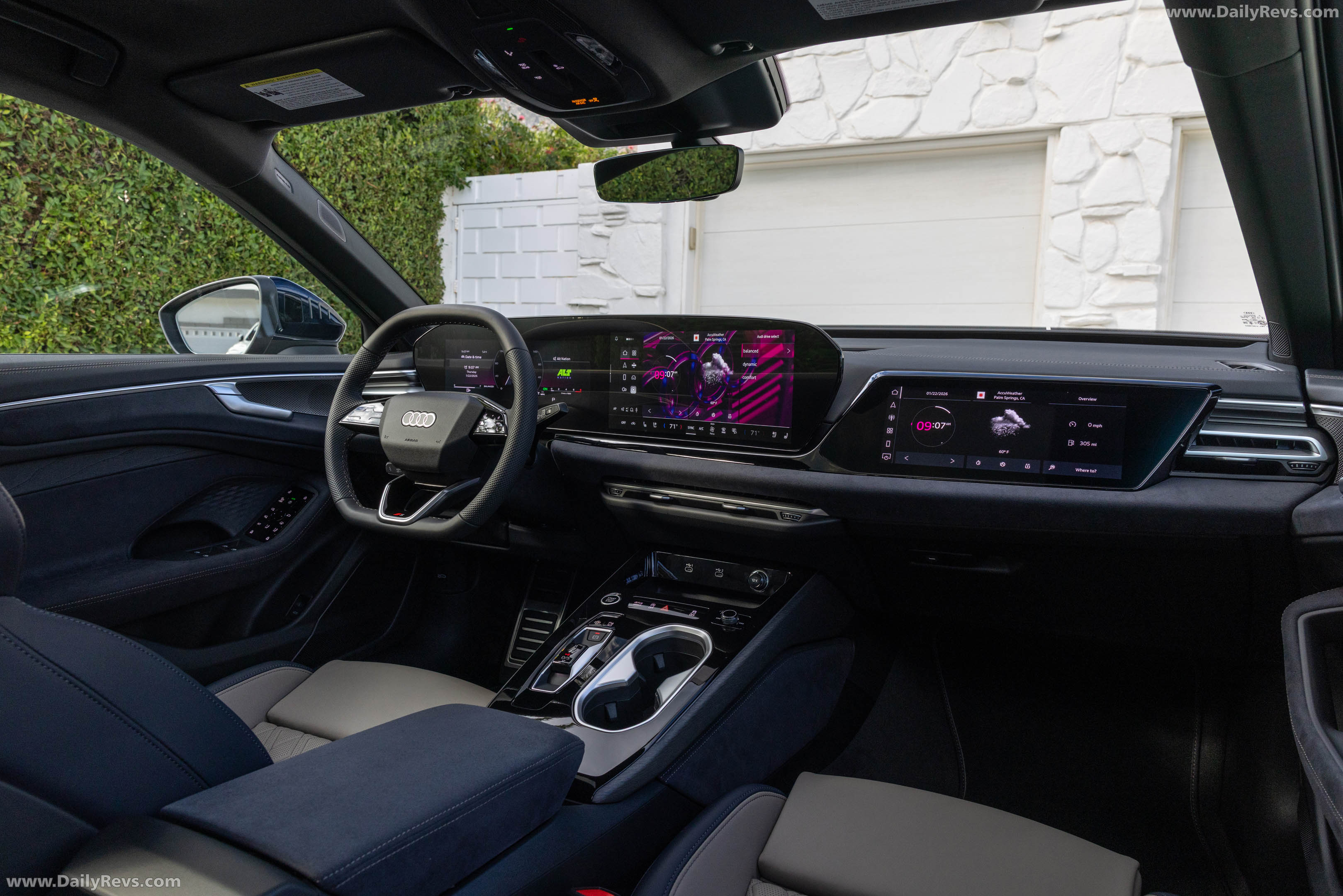 2026 Audi A6 TFSI Sedan C9 Firmament Blue Interior