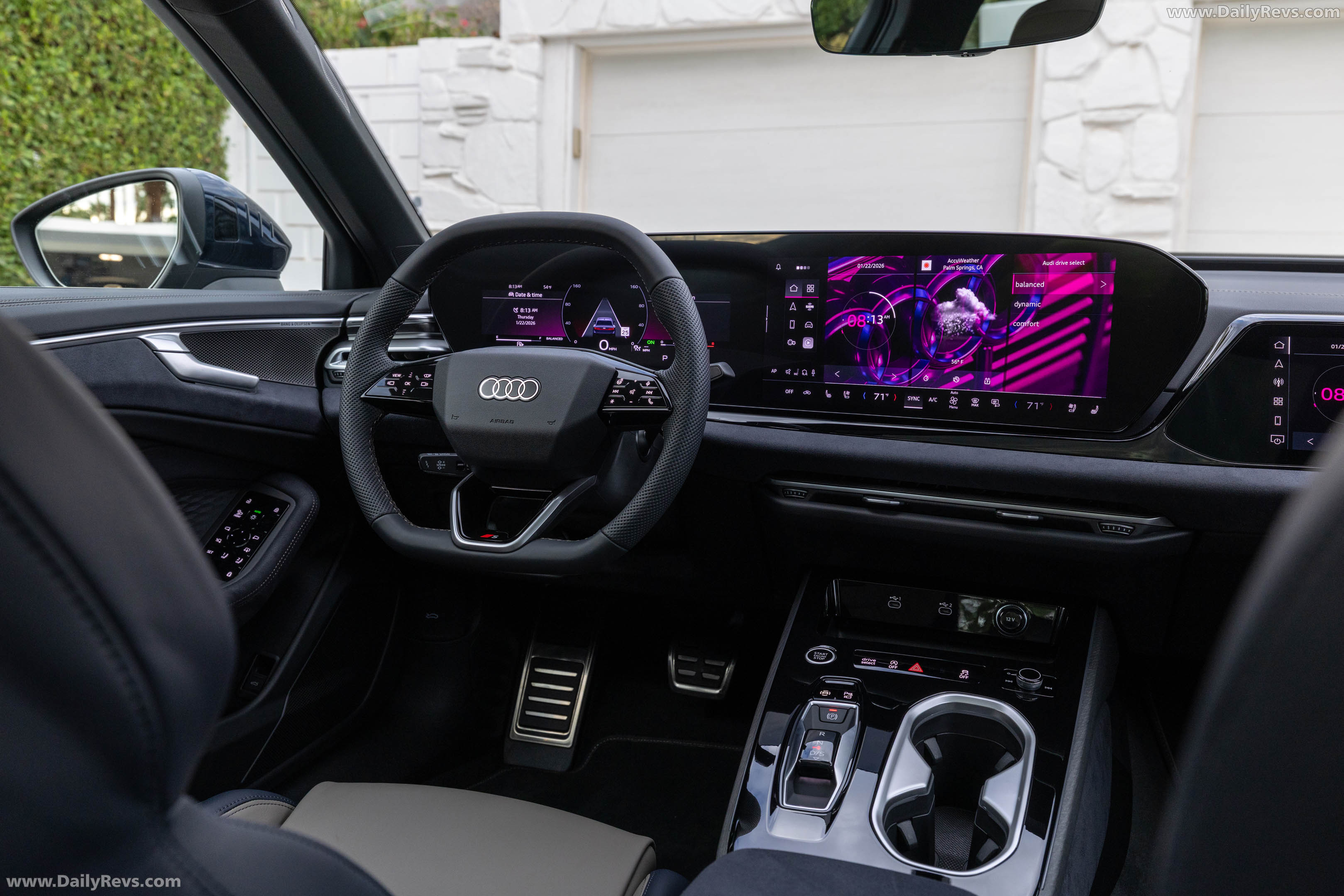 2026 Audi A6 TFSI Sedan C9 Firmament Blue Interior