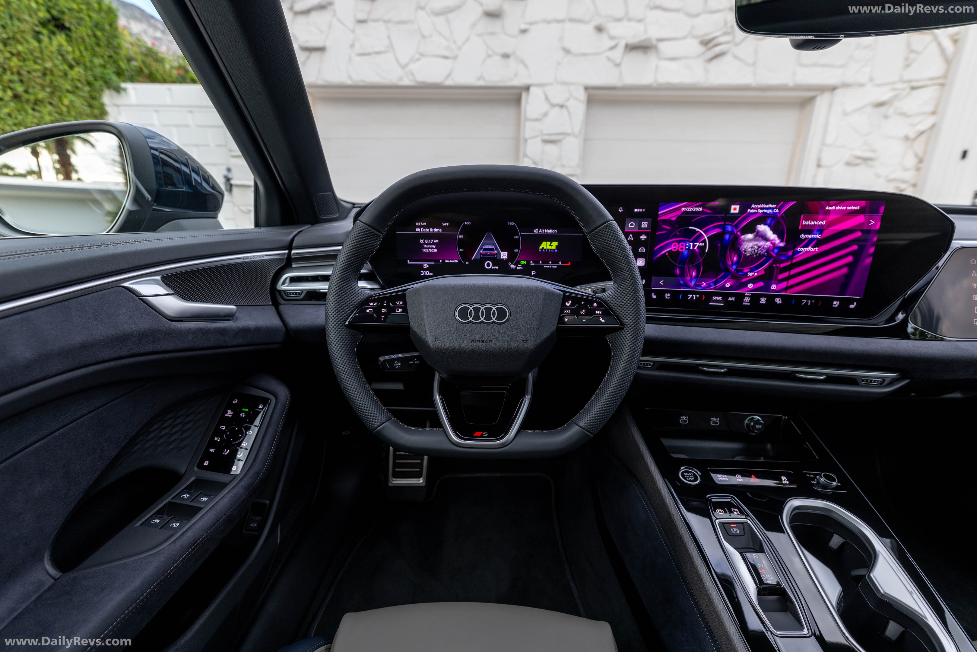 2026 Audi A6 TFSI Sedan C9 Firmament Blue Interior