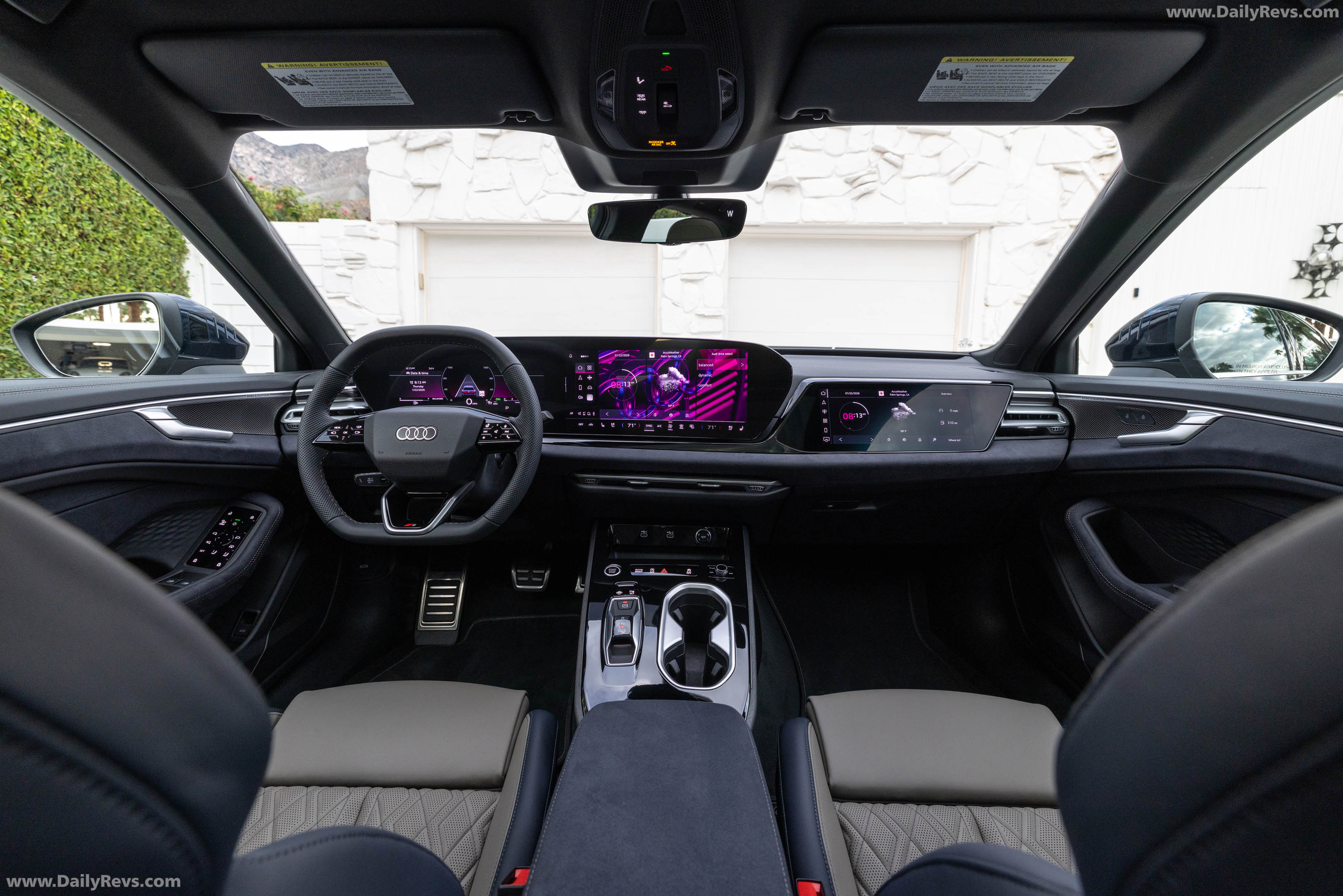 2026 Audi A6 TFSI Sedan C9 Firmament Blue Interior
