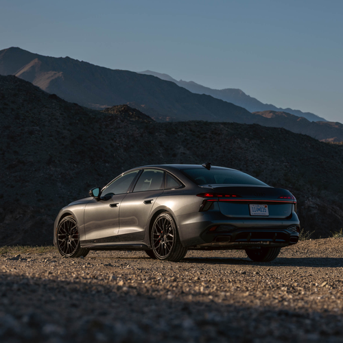 2026 Audi A6 TFSI Sedan C9 Daytona Grey Rear View