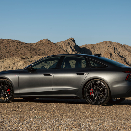 2026 Audi A6 TFSI Sedan C9 Daytona Grey Side View