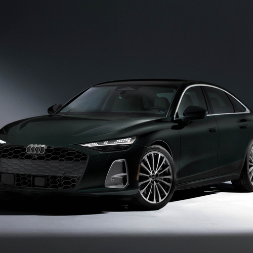 2026 Audi A6 TFSI Sedan C9 Midnight Green Front View