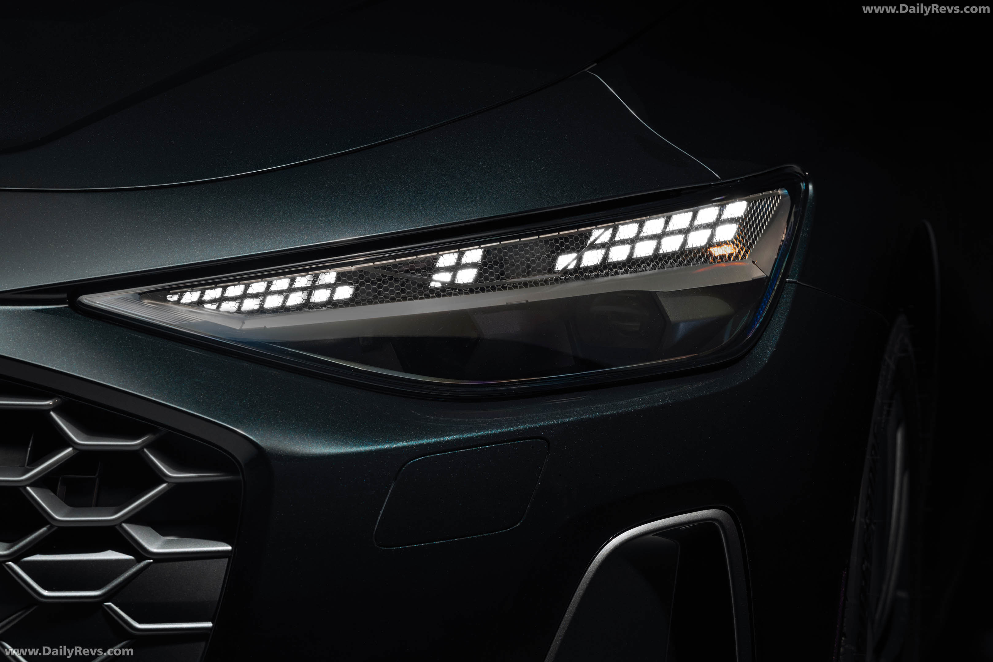 2026 Audi A6 TFSI Sedan C9 Midnight Green Exterior