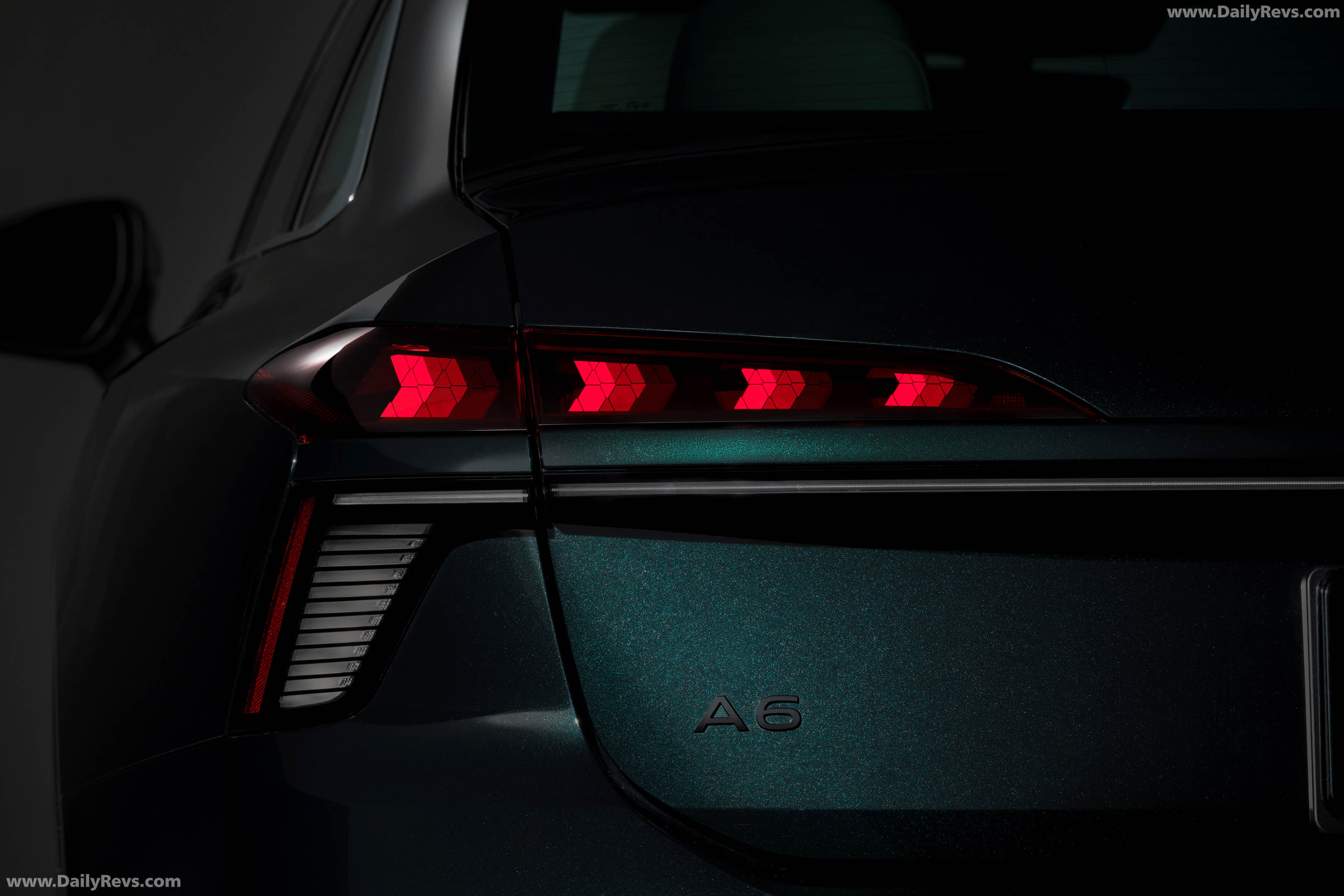 2026 Audi A6 TFSI Sedan C9 Midnight Green Exterior
