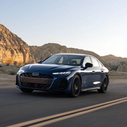 2026 Audi A6 TFSI Sedan C9 Ascari Blue Front View