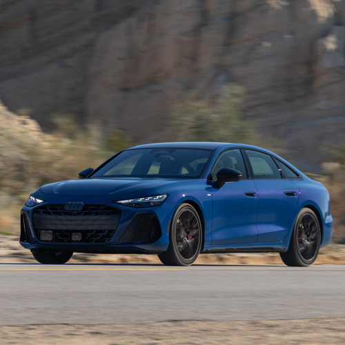 2026 Audi A6 TFSI Sedan C9 Ascari Blue Front View