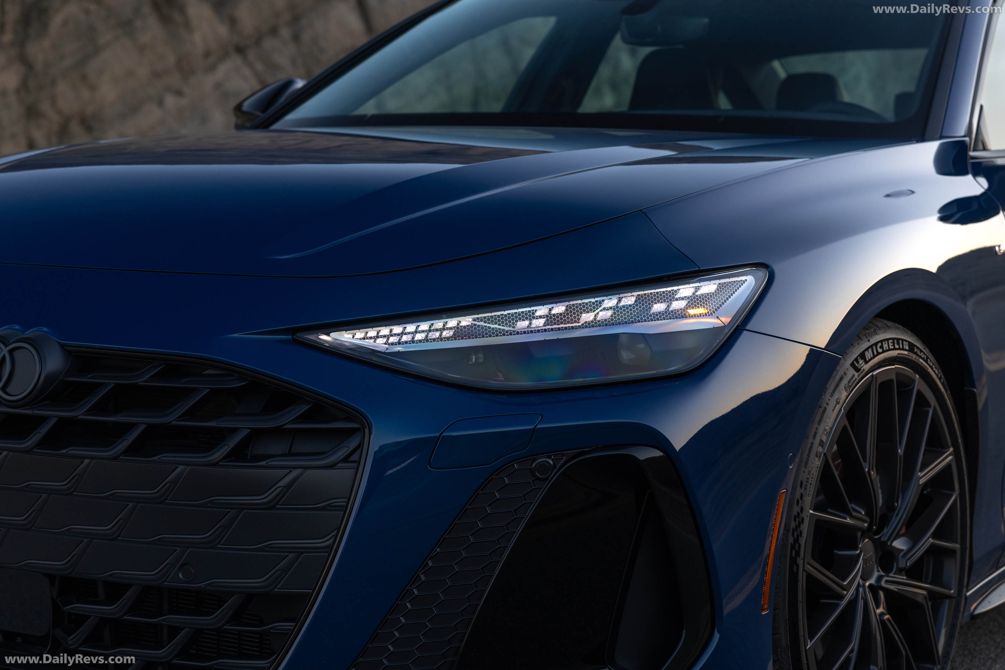 2026 Audi A6 TFSI Sedan C9 Ascari Blue Exterior