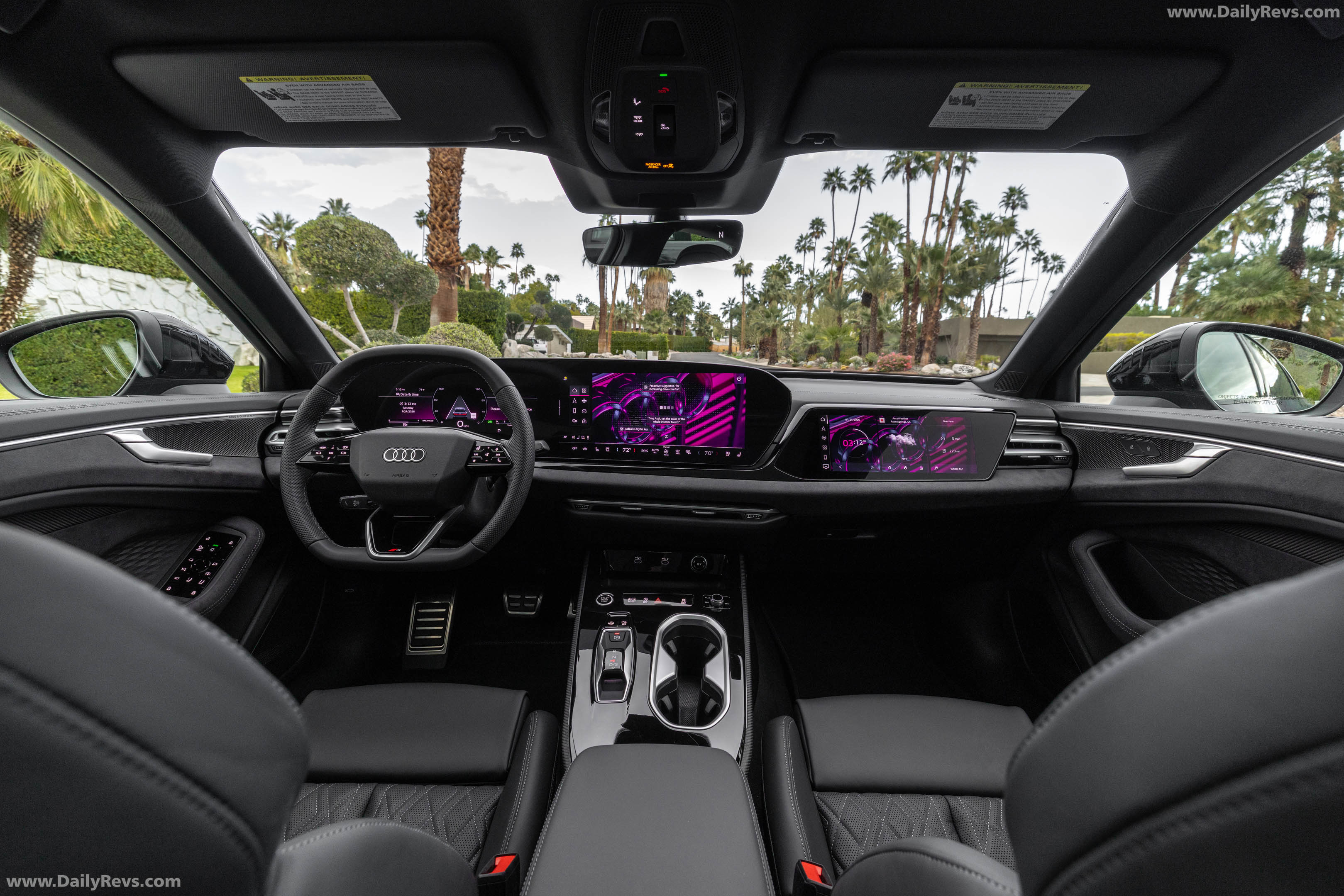 2026 Audi A6 TFSI Sedan C9 Ascari Blue Interior