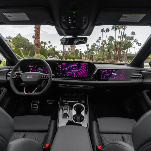 2026 Audi A6 TFSI Sedan C9 Ascari Blue Interior