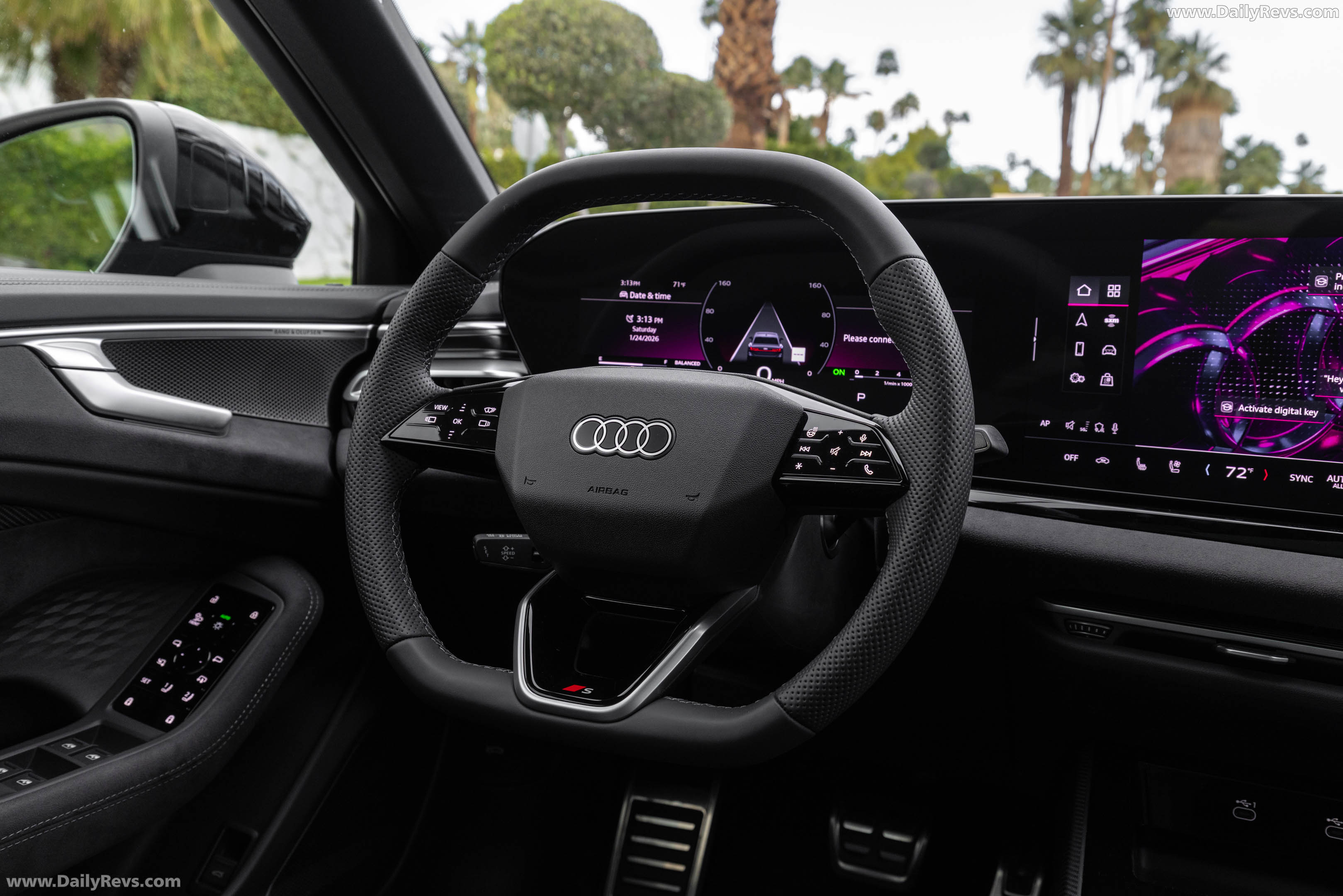 2026 Audi A6 TFSI Sedan C9 Ascari Blue Interior