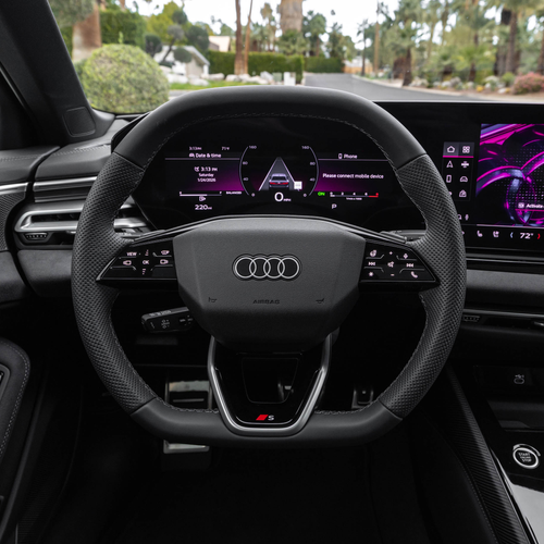 2026 Audi A6 TFSI Sedan C9 Ascari Blue Interior
