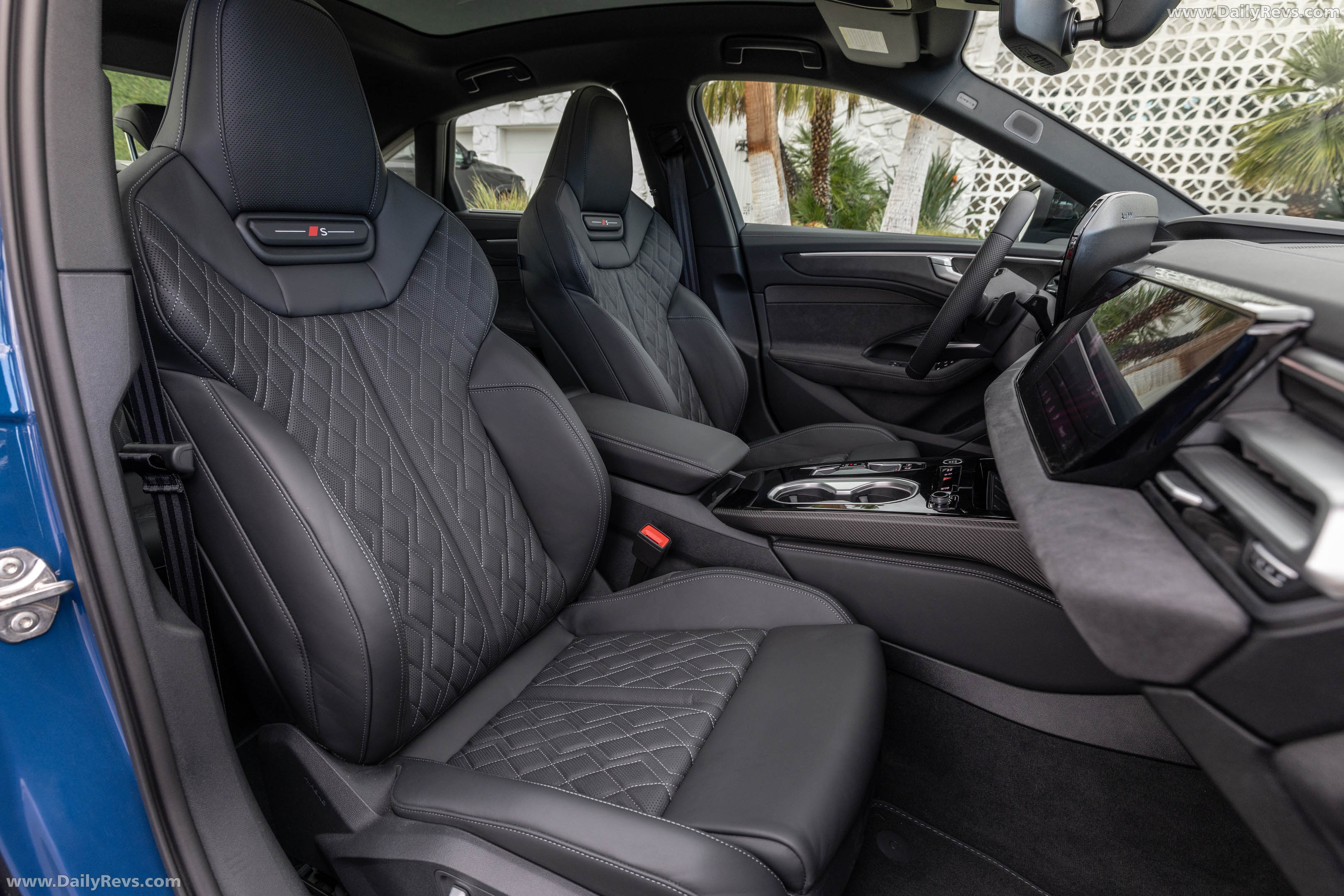2026 Audi A6 TFSI Sedan C9 Ascari Blue Interior
