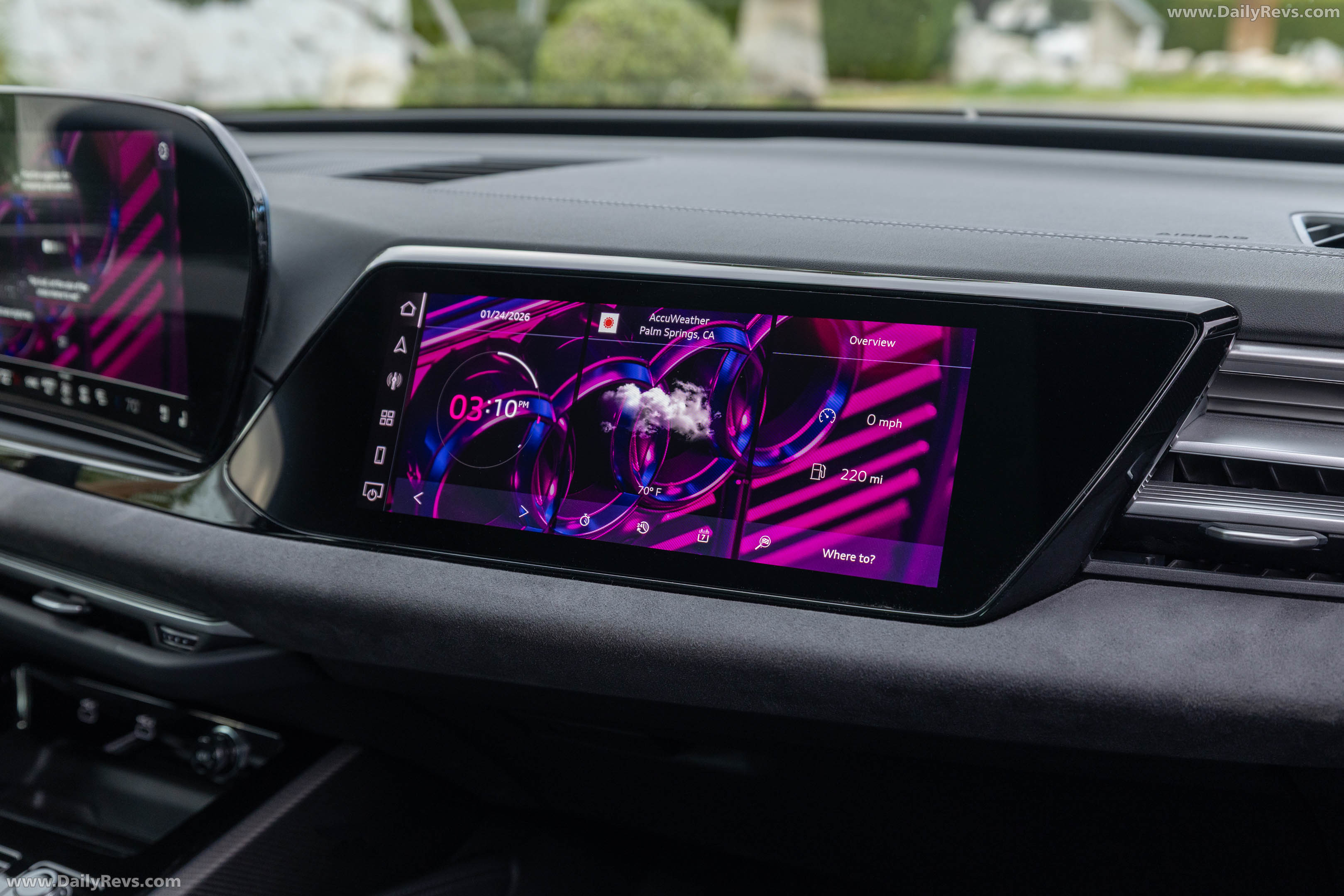2026 Audi A6 TFSI Sedan C9 Ascari Blue Interior
