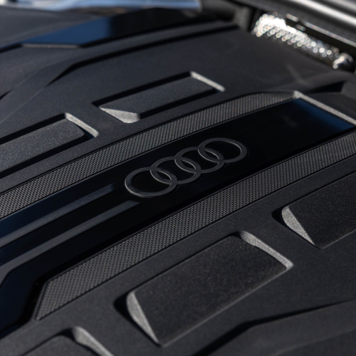 2026 Audi A6 TFSI Sedan C9 Ascari Blue Engine
