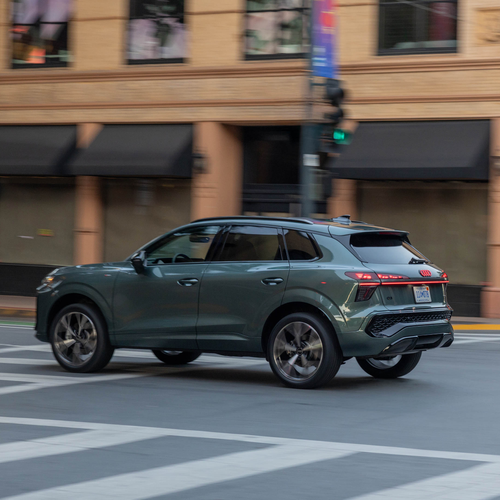 2026 Audi Q3 S-Line F3 Sage Green Rear View