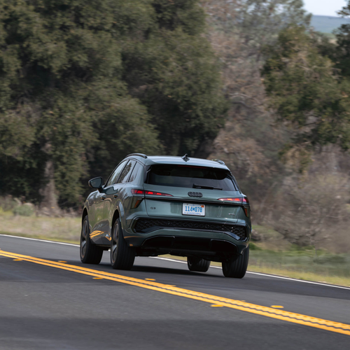 2026 Audi Q3 S-Line F3 Sage Green Rear View